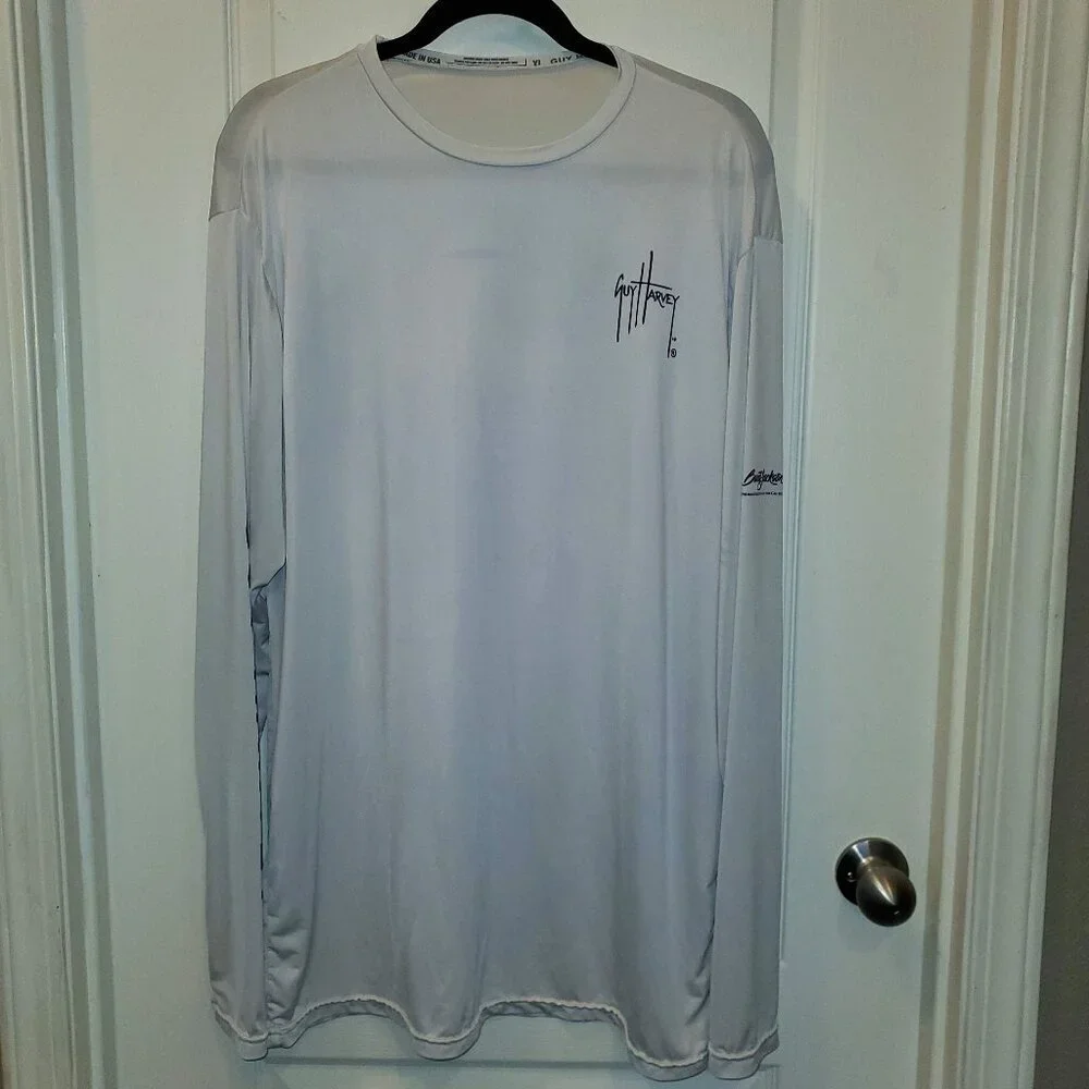 Guy Harvey Barrett-Jackson Dry-fit long SPF sleeve shirt – XL